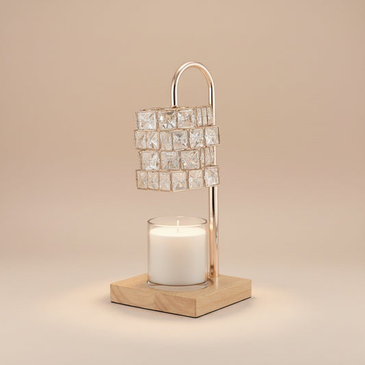 Crystal Cube Candle Warmer Lamp
