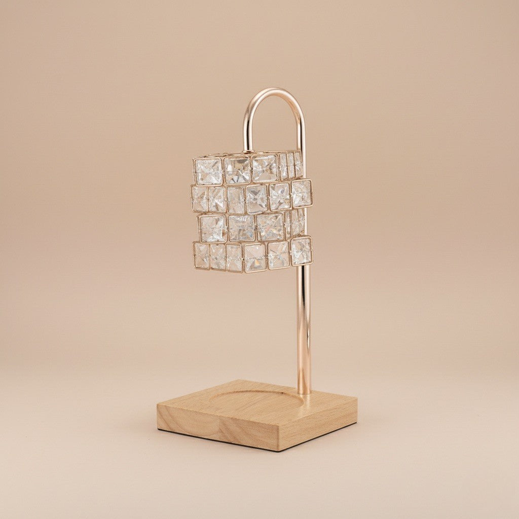 Crystal Cube Candle Warmer Lamp