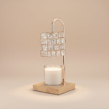 Crystal Cube Candle Warmer Lamp