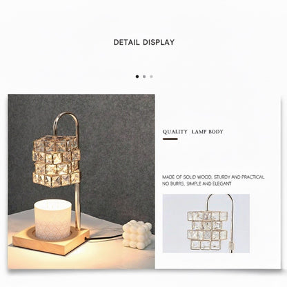 Crystal Cube Candle Warmer Lamp