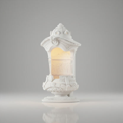 Golden Aroma Candle Lamp - Luxury Wax Melt Warmer  for Wedding Birthday Gift & Romantic Home Decor