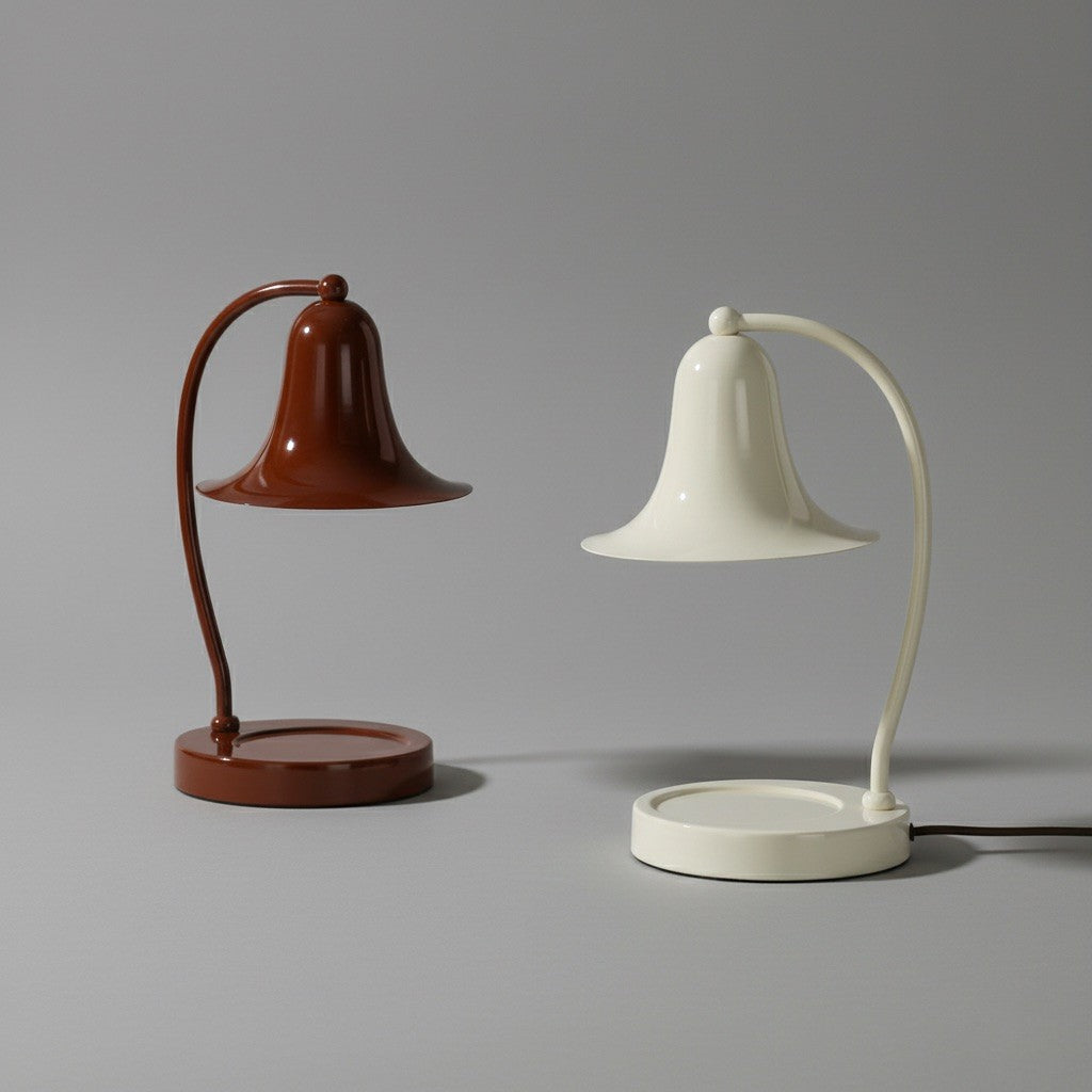 Italian Bell Aromatherapy Candle Warmer Lamp - Ancient Red