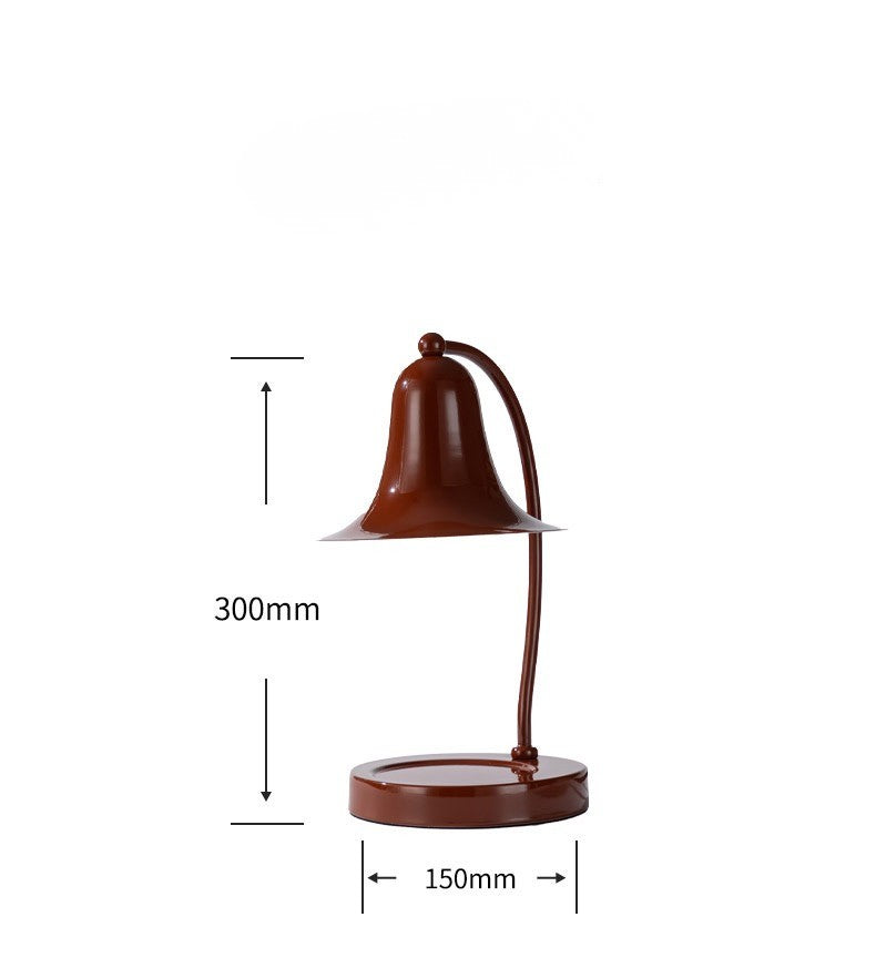 Italian Bell Aromatherapy Candle Warmer Lamp - Ancient Red