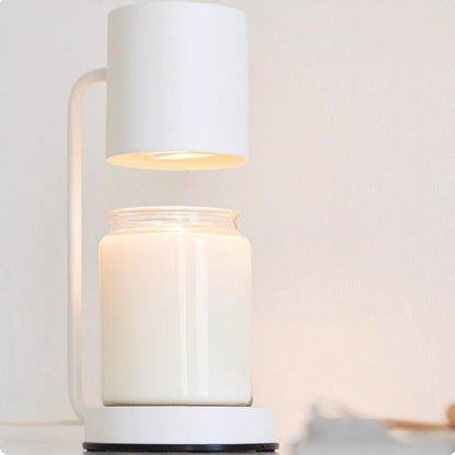 Nordic Retro Wooden Base Candle Warmer Lamp
