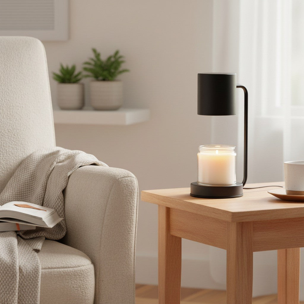 Nordic Retro Candle Warmer Lamp - Thumbnail 4
